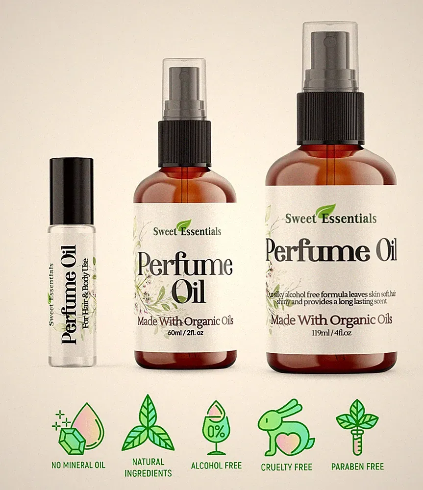 Creed Pure White Type | Perfume / Body Oil | Made W/ Organic Oils | Alcohol Free
