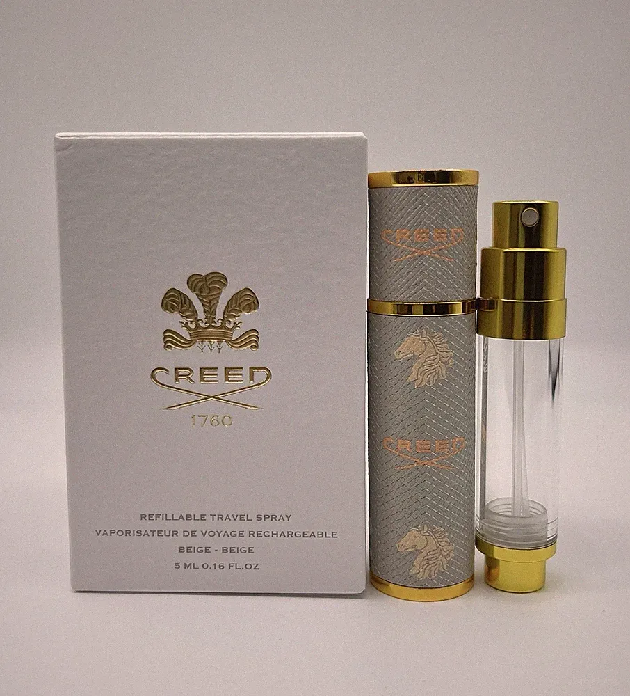 Creed Beige / Beige Refillable Travel Spray Perfume Atomizer 0.16oz / 5ml New