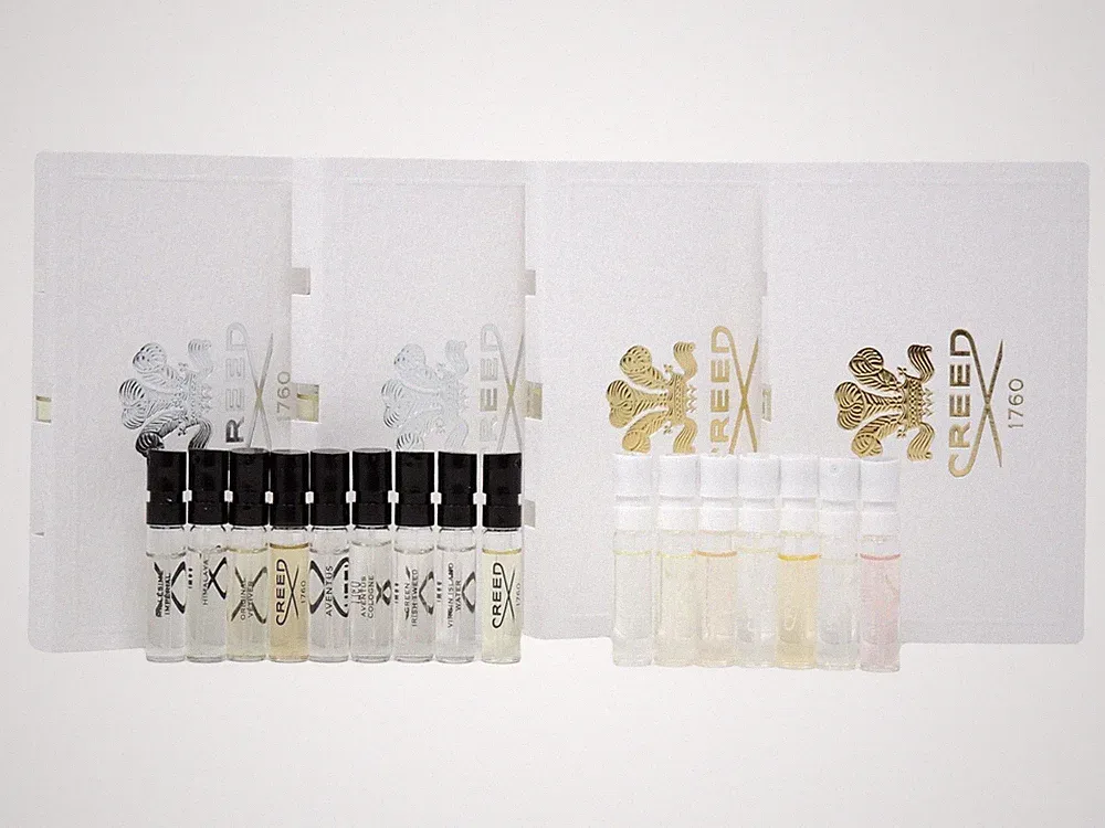 CREED EAU DE PARFUM 1.7ml .057oz x 4 COLOGNE PERFUME SAMPLES PICK ANY 4 LISTED