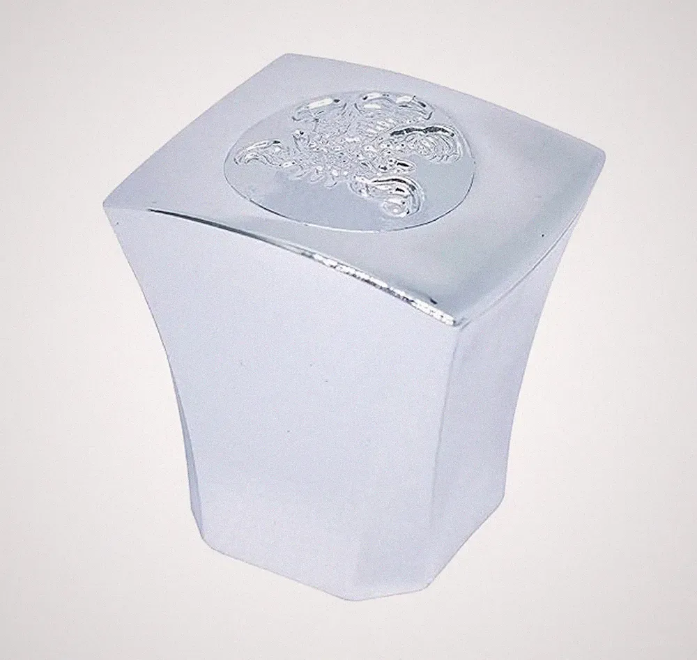 Creed Silver Plastic Square Rplcmt Cap- fits Himalaya/RW/Santal Orig/Tab/Vik/VIW