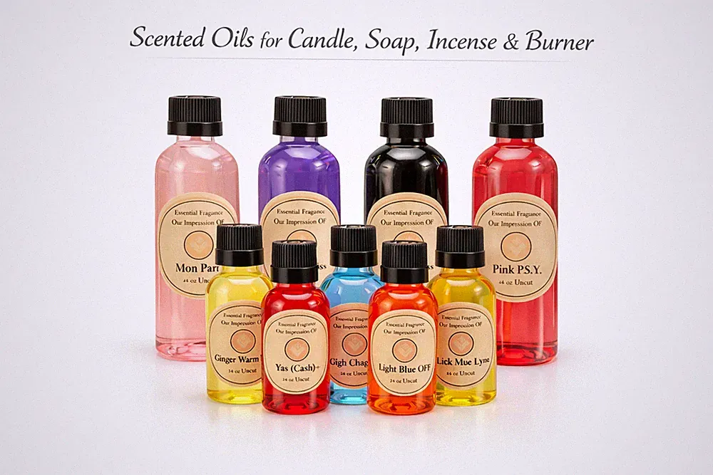 Fragrance oil DYI making Candle Soap Incense lotion diffuser burner scented oil