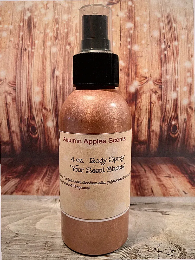Men's Designer Types - BODY SPRAY - Any Scent you Choose!